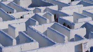ساخت بزرگترین لابیرنت برفی جهان در کانادا