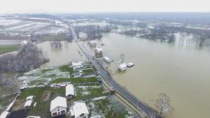 Bosnia-Erzegovina, forti piogge causano inondazioni nel Paese