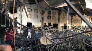 Türkiye emite mensaje de condolencia por las víctimas en el incendio en Mosul
