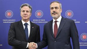 اسرائیل ۔ ایران تنازع کے حوالے ترک وزیر خارجہ کی امریکی ہم منصب سے بات چیت