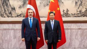 دیدارهای وزیر خارجه ترکیه در چین