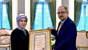 Emine Erdogan distinsă cu un premiu internațional pentru proiectul ”Zero Deșeuri”