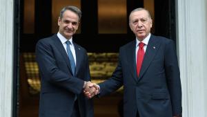 Kyriakos Mitsotakis  svolge visita a Ankara