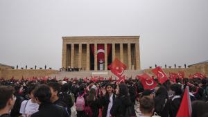221 ezer 717-en  tekintették meg az Anıtkabirt, Mustafa Kemal Atatürk mauzóleumát