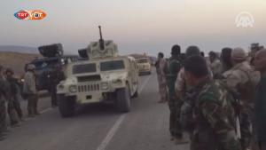 عملیات ضد داعش نیروهای پیشمرگ در بعشیقه