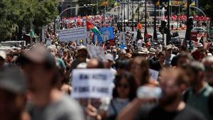 Manifestaciones anti-OTAN en Madrid