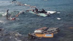 10 کشته و دهها مفقود در فاجعه مهاجران غیرقانونی در دریای مدیترانه