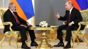 Путин и Пашинян се договориха за изтеглянето на руските войски от някои части на Армения