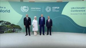 Rəcəb Tayyib Ərdoğan COP29 iqlim sammitinə qatılıb