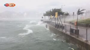 طوفان سهمگین هاتو در هنگ کنگ