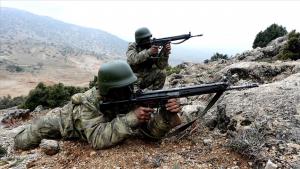 ترک مسلح افواج کا  دہشت گردوں کے خلاف فوجی آپریشن جاری
