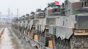 Çik buyına tanklarnı küçerü başladı