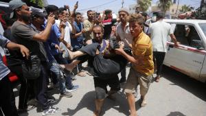 欧盟强烈谴责以色列袭击难民营