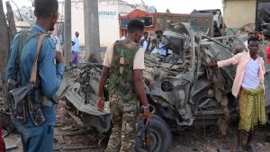 انفجار خودروی بمب‌گذاری شده در سومالی، 10 کشته