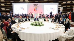 اردوغان در مسابقات همبستگی کشورهای اسلامی ضیافت شام ترتیب داد