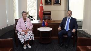 ministir fidan nyu yorkta diplomatik uchrishishlrini dawamlashturdi