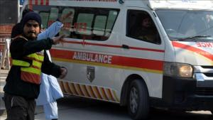 پاکستانده انتحاری هجوم عاقبتیده کوپلب کیشی اولدی و یره لندی