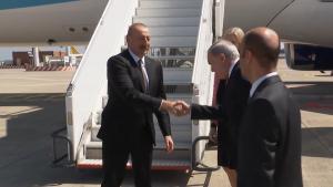 Алиев отпатува за Брисел на средба со Мишел и Пашинјан
