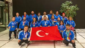 თბილისში გამართულ პარაძალოსნობაში ევროპის ჩემპიონატზე თურქმა სპორტსმენებმა 43 მედალი მოიპოვეს