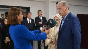 اردوغان: برای نخستین بار در تاریخ دموکراسی تورکیه، دو دور انتخابات برگزار می‌شود
