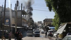حملات سازمان تروریستی جدایی‌طلب پ ک ک / ی پ گ در منطقه جرابلس - 3 غیرنظامی مجروح شد