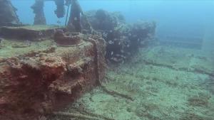 Nuova scopreta al Parco storico subacqueo di Gallipoli