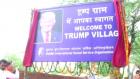 Los vecinos de la localidad india de Marora rebautizan su pueblo con el nombre de Trump