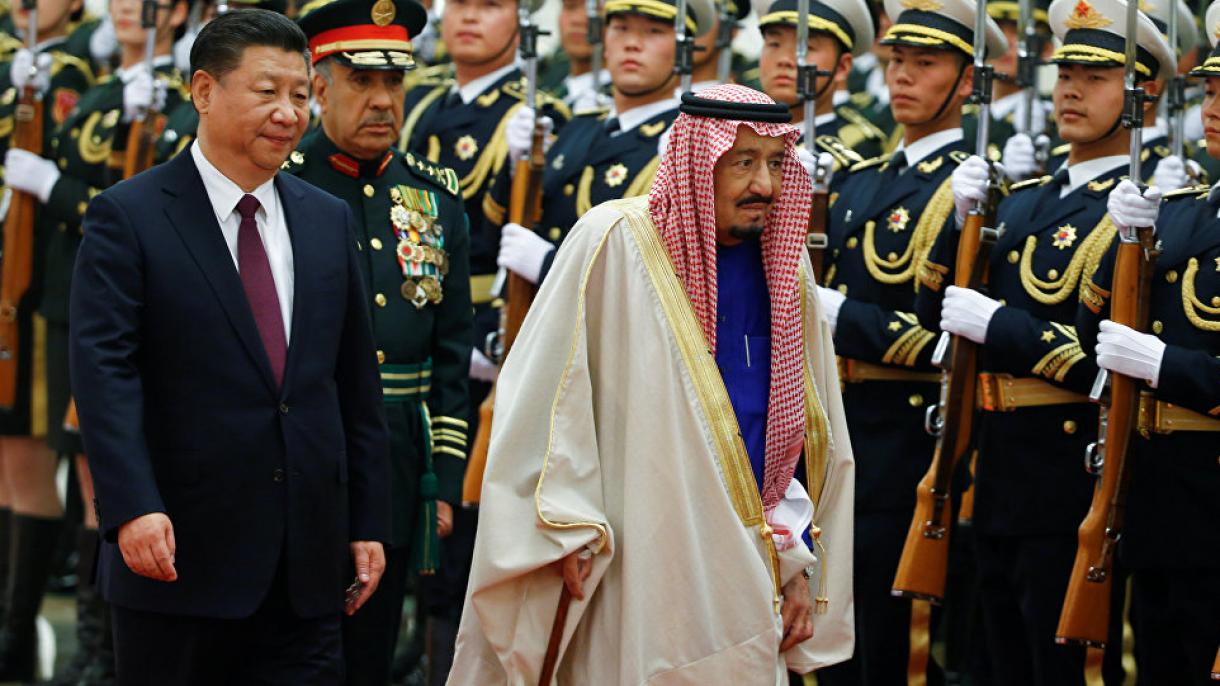 Kral Salman bin Әbdülәziz Şi Cimpinqlә görüşüb