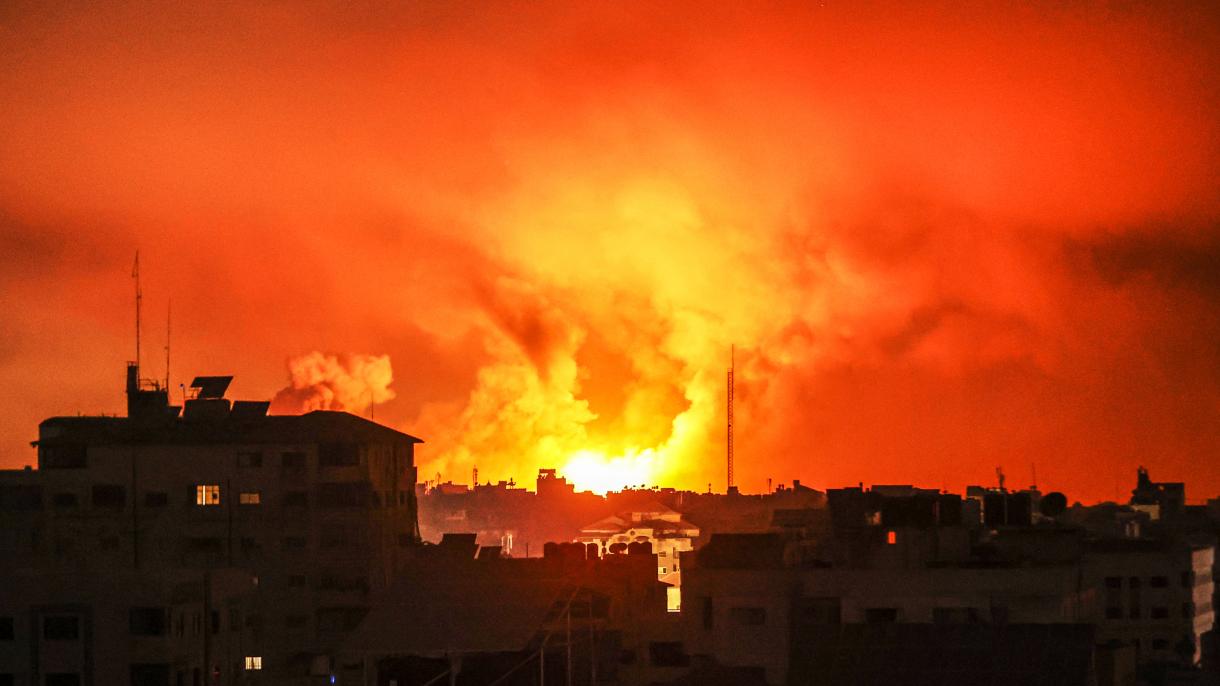 以色列军队继续整晚轰炸加沙