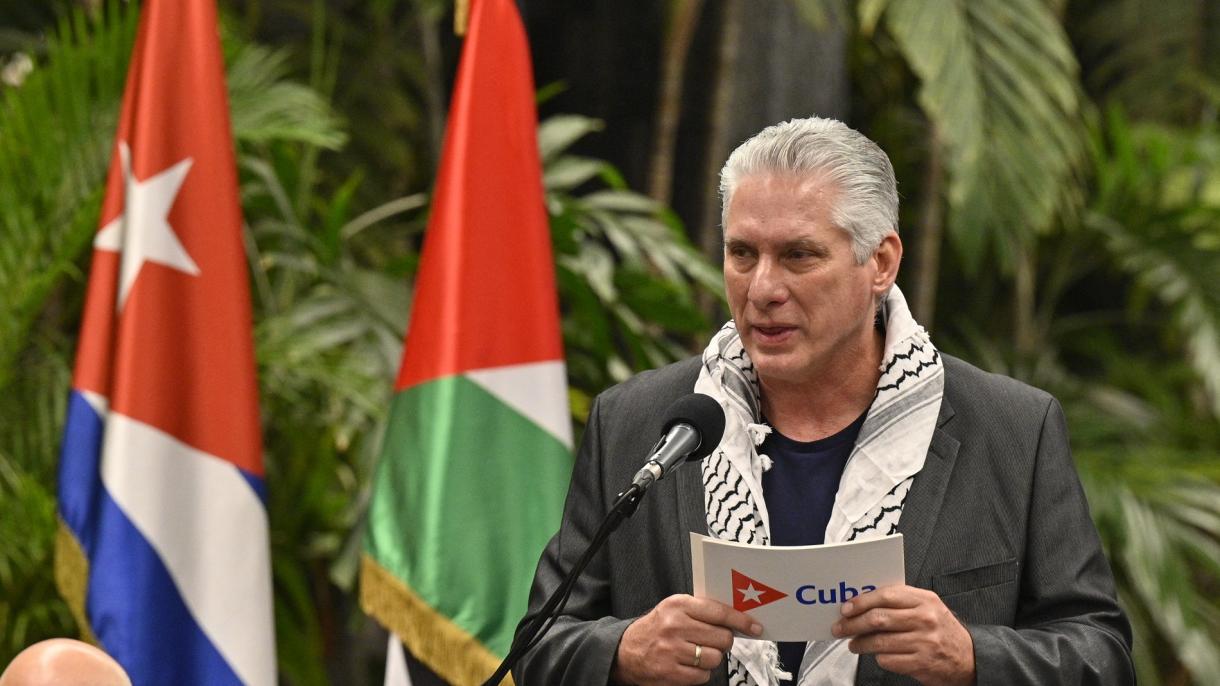 “No estaremos entre los indiferentes”, dijo Díaz-Canel y condena el genocidio que comete Israel
