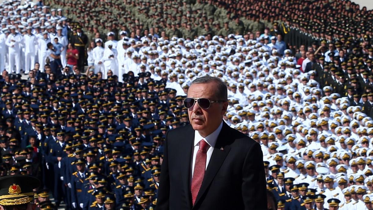 Послание на президента Ердоган по случай 99та годишнина на Деня на победата, 30 август...