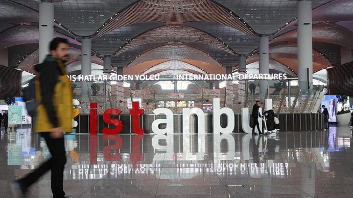 İstanbul aêroportı - iñ tığız êşläwçe