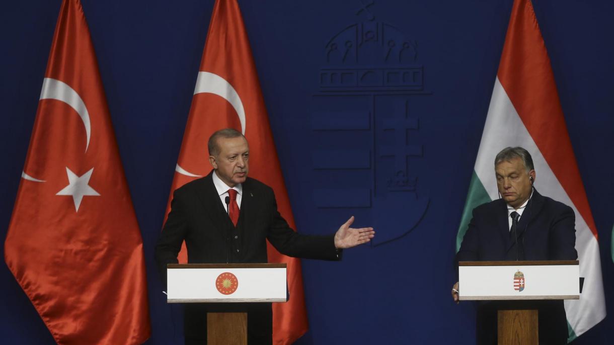 Erdogan Orban bilen bilelikde metbugata beýanat berdi