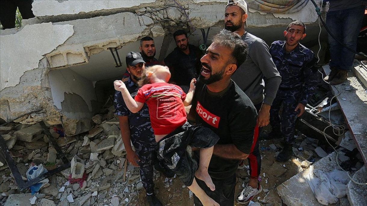 "Хаарец" посвети първата си страница на загиналите палестински деца