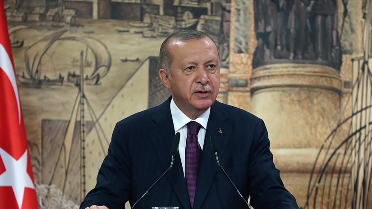 اردوغان: آماجیمیز تورکیه‌نی دونیانین ان بؤیوک ۱۰ اقتصادی آراسینا یوکسلتمکدیر