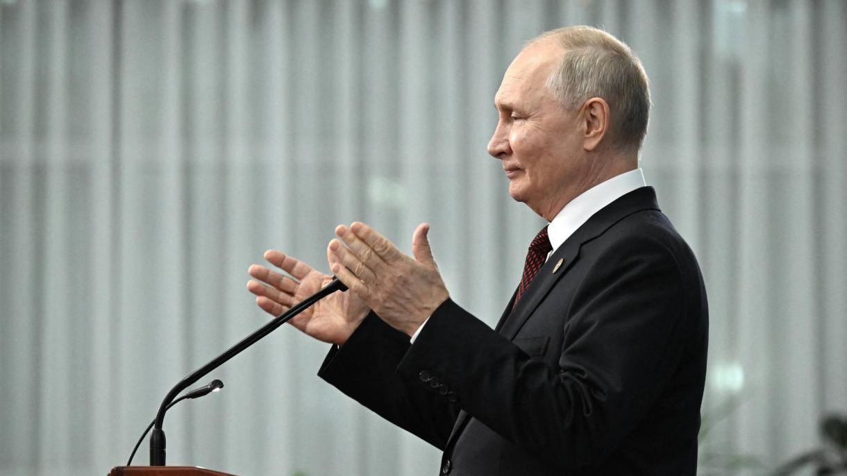 Vladimir Putin ''Rossia''  telekanalına müsahibə verib