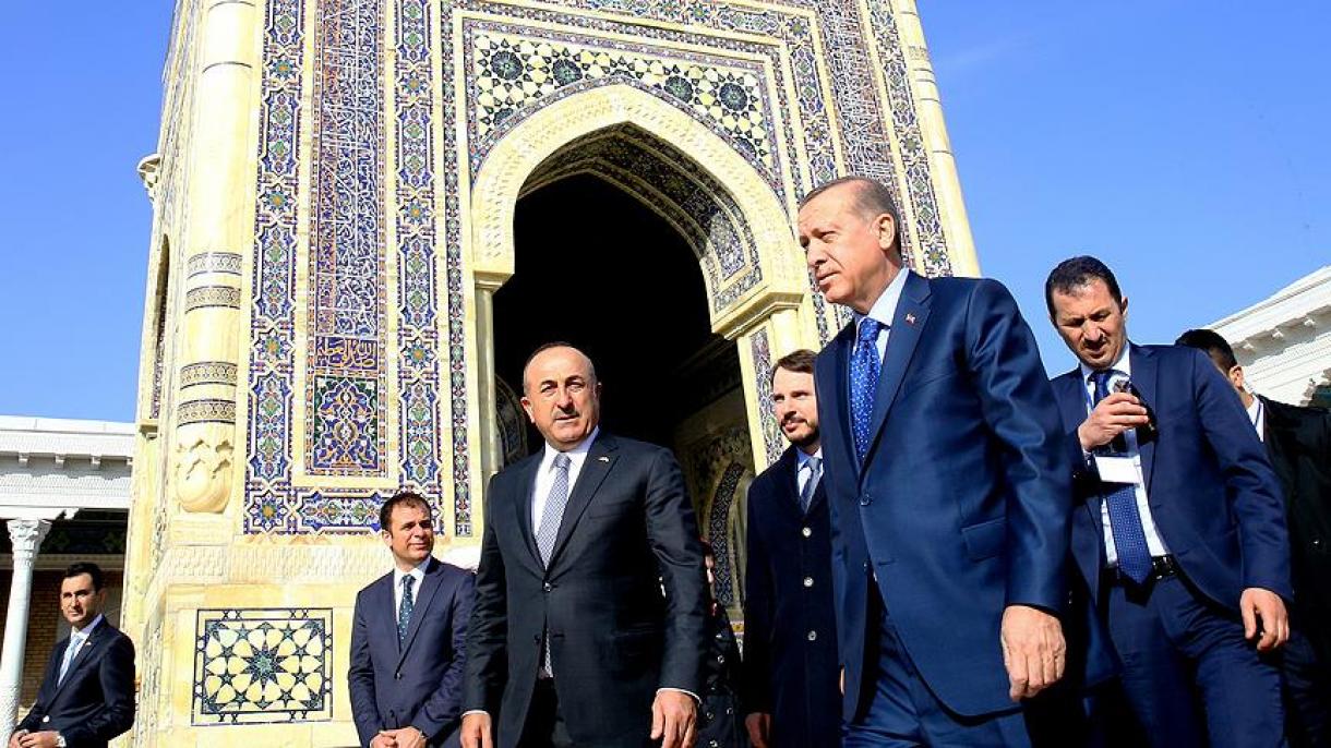 Президент Эрдогандын Өзбекстан сапары өзбек басма сөзүндө кенен орун алды