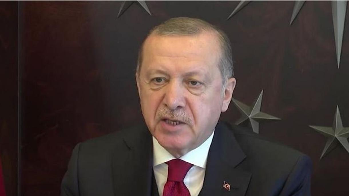 اردوغان: تورک ملتی نینگ هدفی هردایم مستقل لیک و تینچ لیک بولیب کیلگن