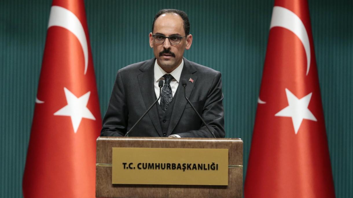 İbrahim Kalın: ‘‘Türkiyә İsrailә vә Fәlәstinә tibbi lәvazimat göndәrәcәk’’