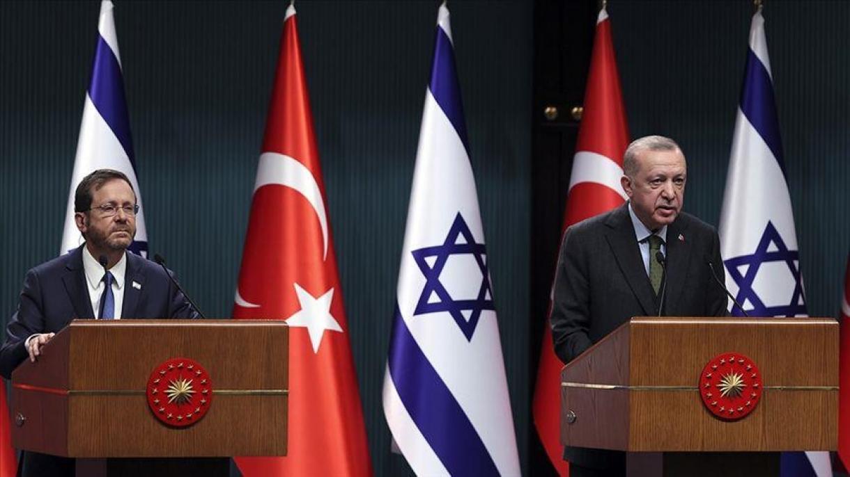 آخرین تحولات اسرائیل و فلسطین محور گفت‌وگوی اردوغان و هرتزوگ