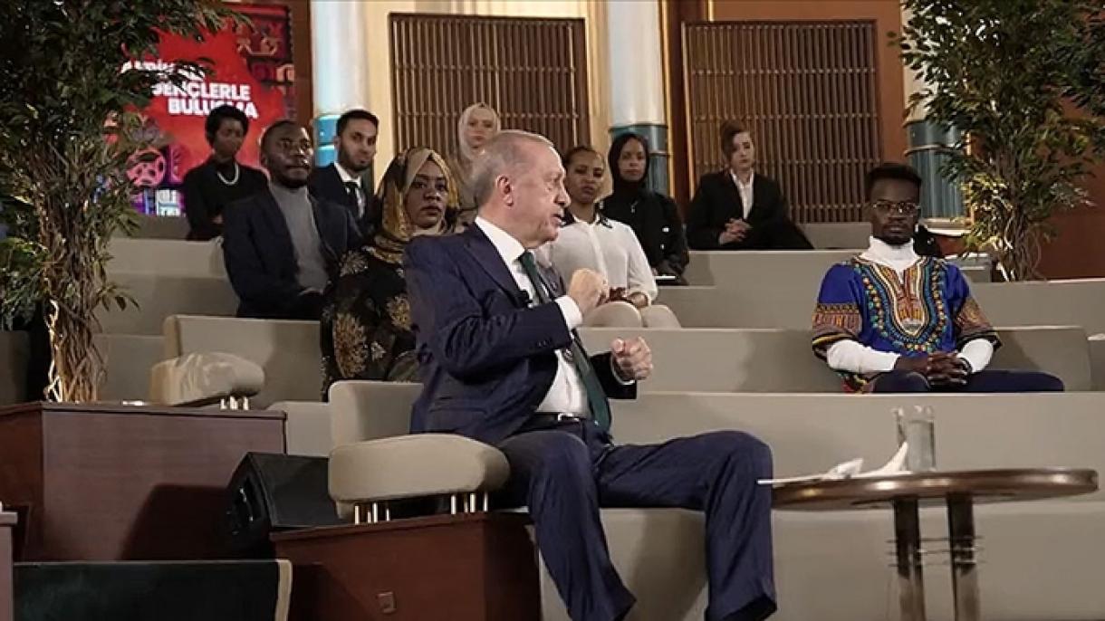 دیدار اردوغان با جوانا آفریقایی