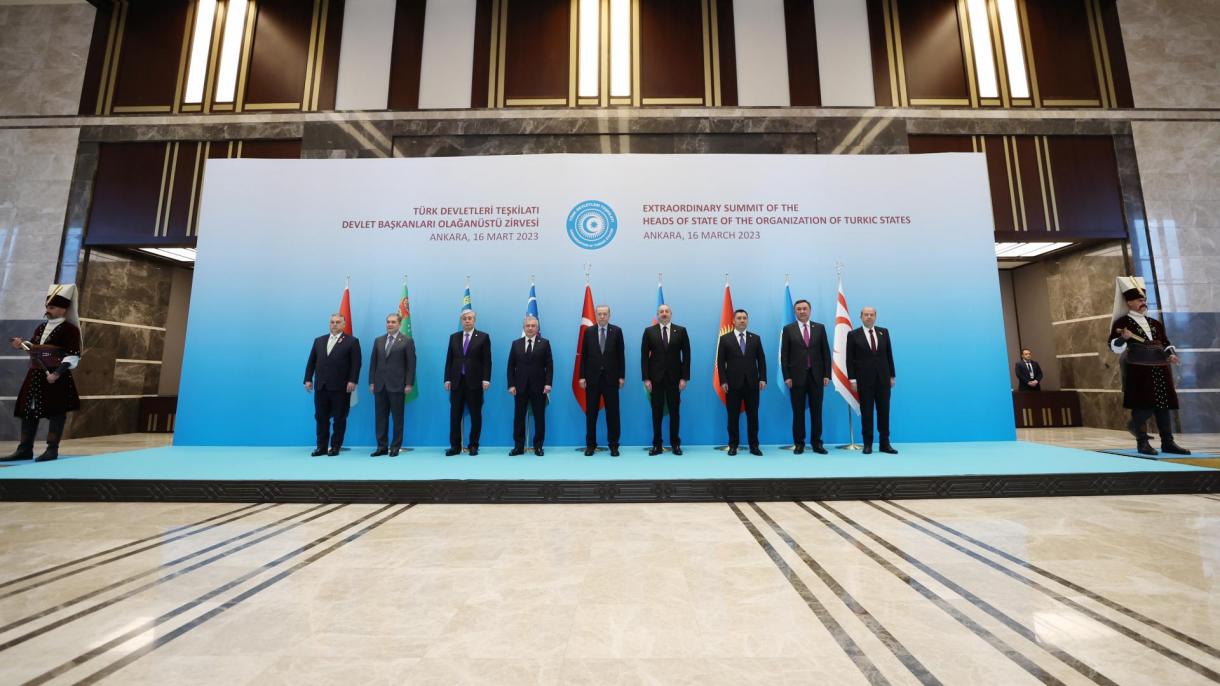 Türk Dövlətləri Təşkilatının  Fövqəladə Zirvə Toplantısı öz işinə başladı