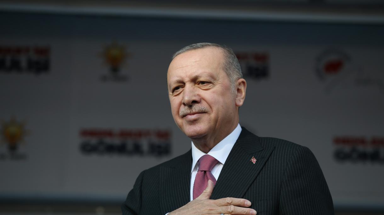 Turkiya Prezidenti Erdo'g'an samimiy tabriklar uchun minnatdorlik bildirdi