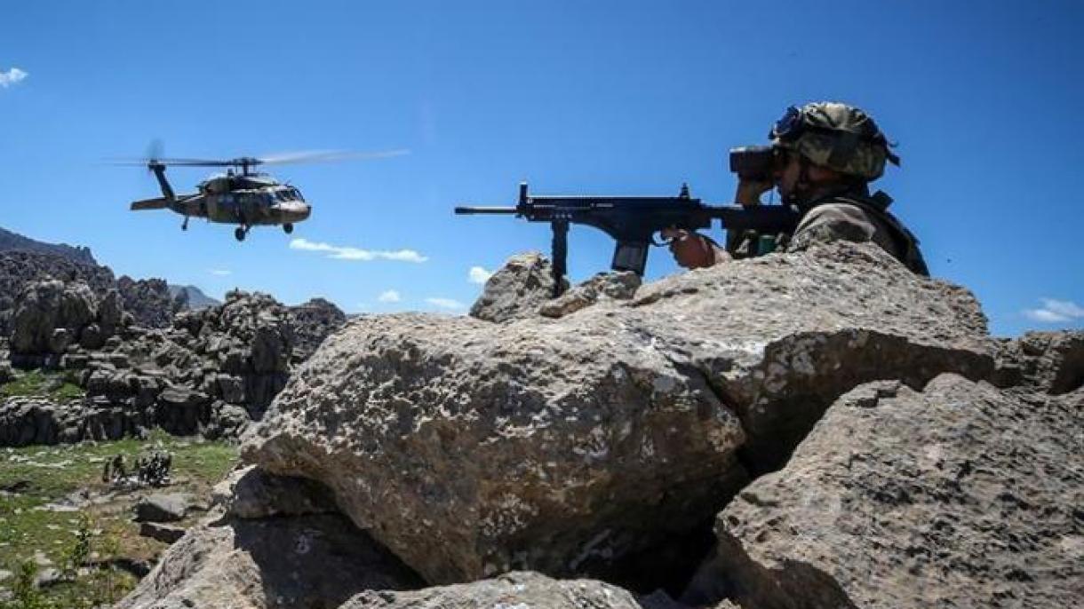 عملیاتهای ضد تروریستی با حمایت هوایی در حومه تونجلی