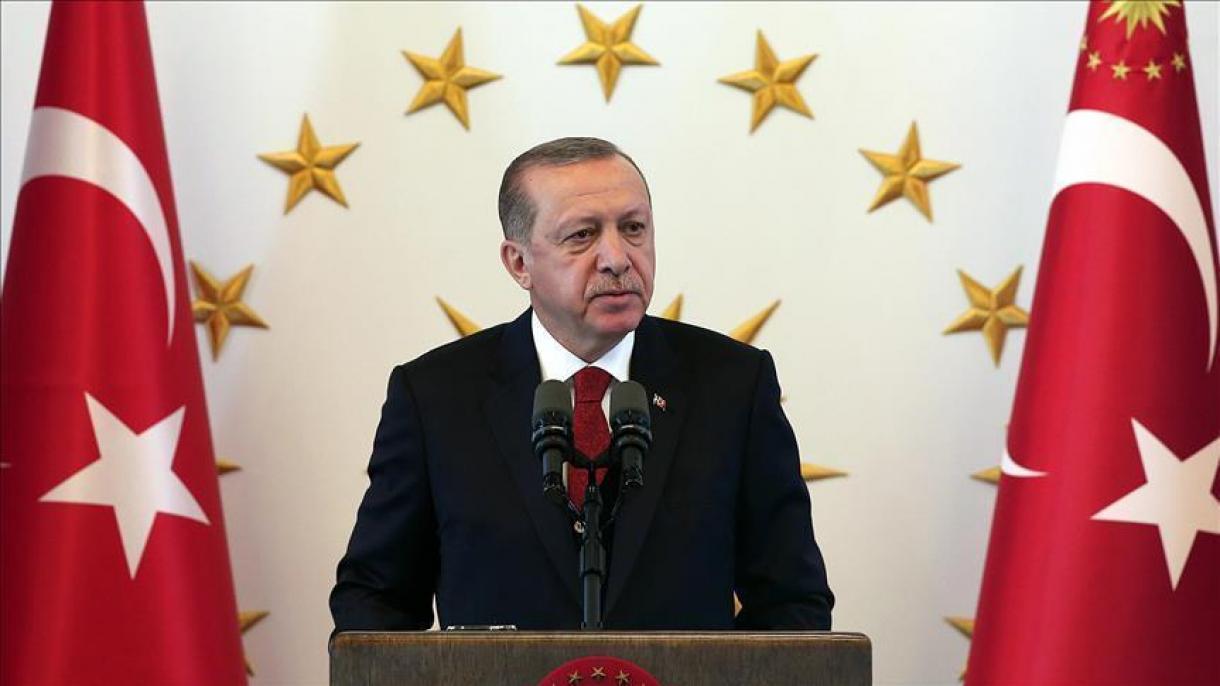 Mensagem do Presidente Erdogan por ocasião do Dia da Vitória