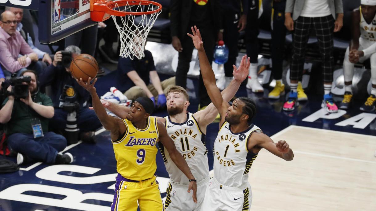 NBA-da Indiana Pacers Los Angeles Lakers ilə qarşılaşdı