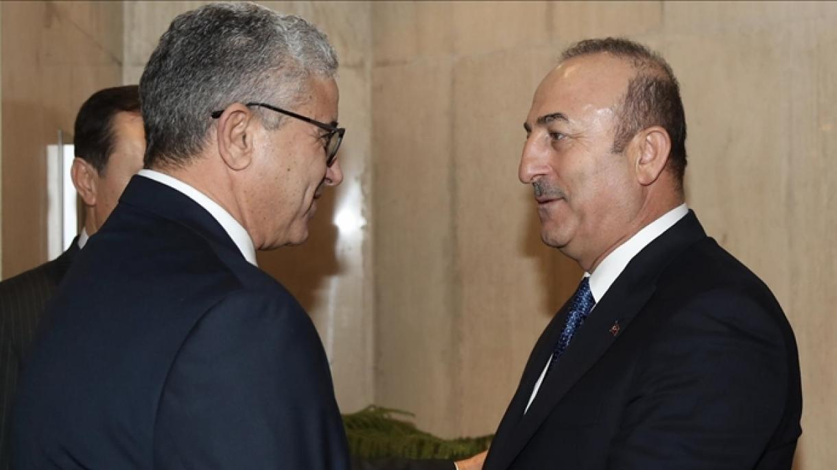 ترک وزیر خارجہ کا لیبیائی وزیر داخلہ سے اظہارِ یکجہتی