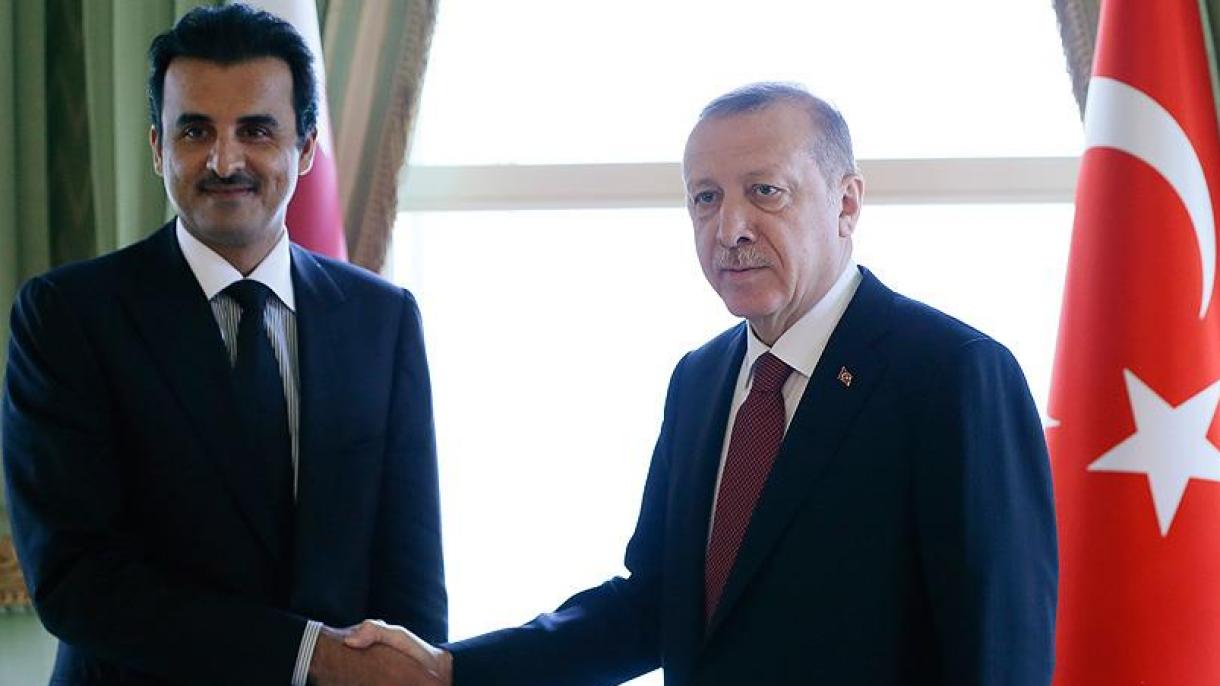 Reunión entre Erdogan y el emir qatarí tiene lugar en Estambul