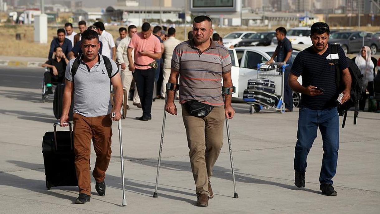 شصت تن از پیشمرگه‌های اقلیم کرد عراق در ترکیه درمان شدند