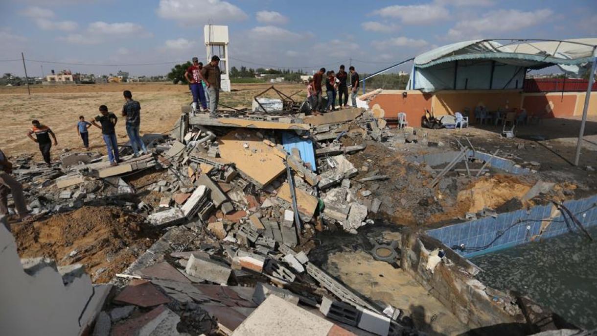 ایسرائیل غزه دأکی ۱۴۰ یری اوردی
